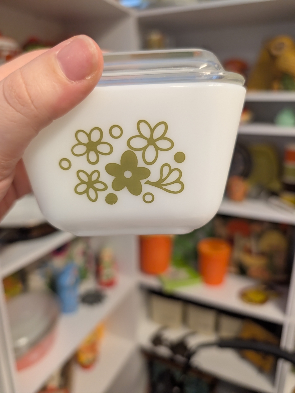 Pyrex Spring Blossom Fridge Dish Fidgie Vintage